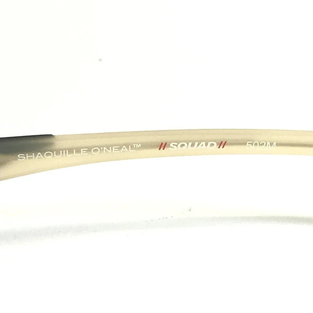 Shaquille O'Neal Eyeglasses Frames Squad 502M 058 Brown Nude Wrap 53-17-140